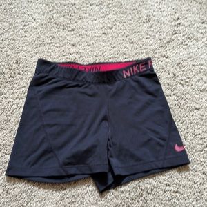 NIKE spandex shorts